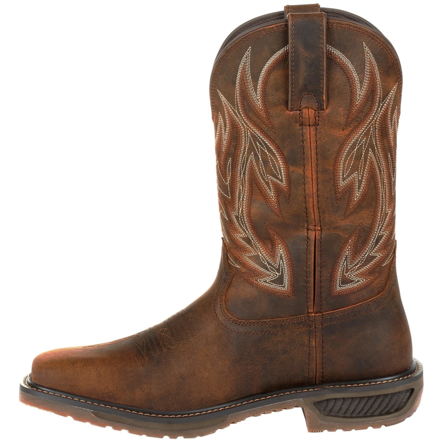 Durango Men's Workhorse 11" Steel Toe Western Work Boot- Brown- DDB0202 3 Durango Men's Workhorse 11" Steel Toe Western Work Boot- Brown- DDB0202 - Image 3