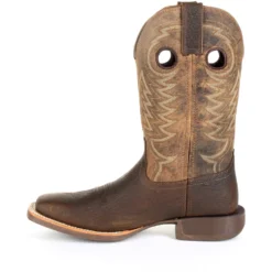 Durango Men's Rebel Pro 12" Square Toe Western Boot - Brown - DDB0221 -Wolverine Sales Shop DDB0221 instep profile