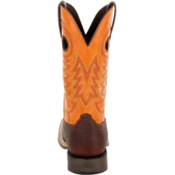 Durango Men's Rebel Pro 12" Square Toe Western Boot - Orange - DDB0230 10 Durango Men's Rebel Pro 12" Square Toe Western Boot - Orange - DDB0230 -Wolverine Sales Shop DDB0230 back