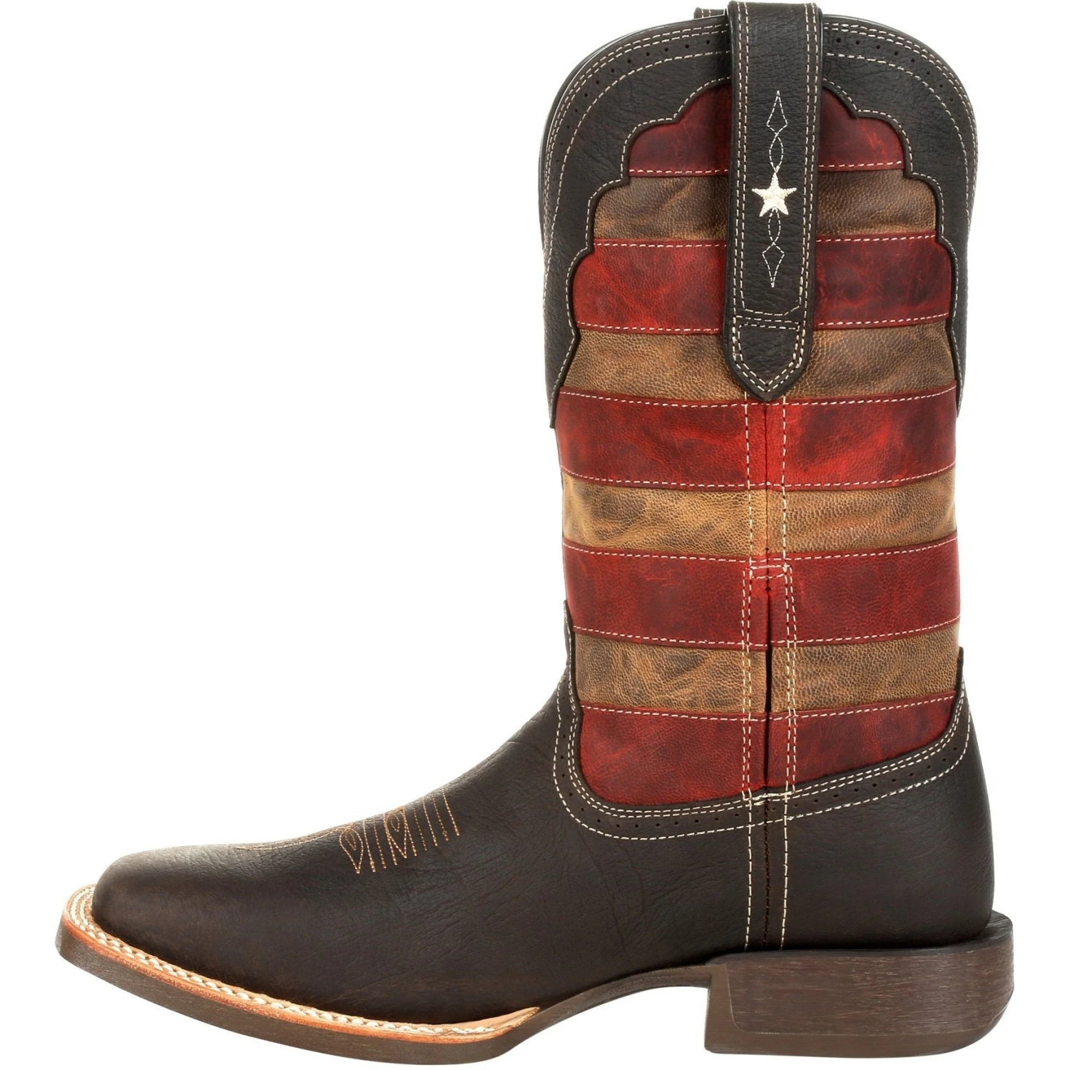 Durango Men's Rebel Pro Vintage Flag 12" Sqr Toe Western Boot - DDB0303 3 Durango Men's Rebel Pro Vintage Flag 12" Sqr Toe Western Boot - DDB0303 - Image 3