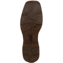 Durango Men's Rebel Distressed Flag Embroidery 12" Sqr Toe Western Boot -Wolverine Sales Shop DDB0314 outsole