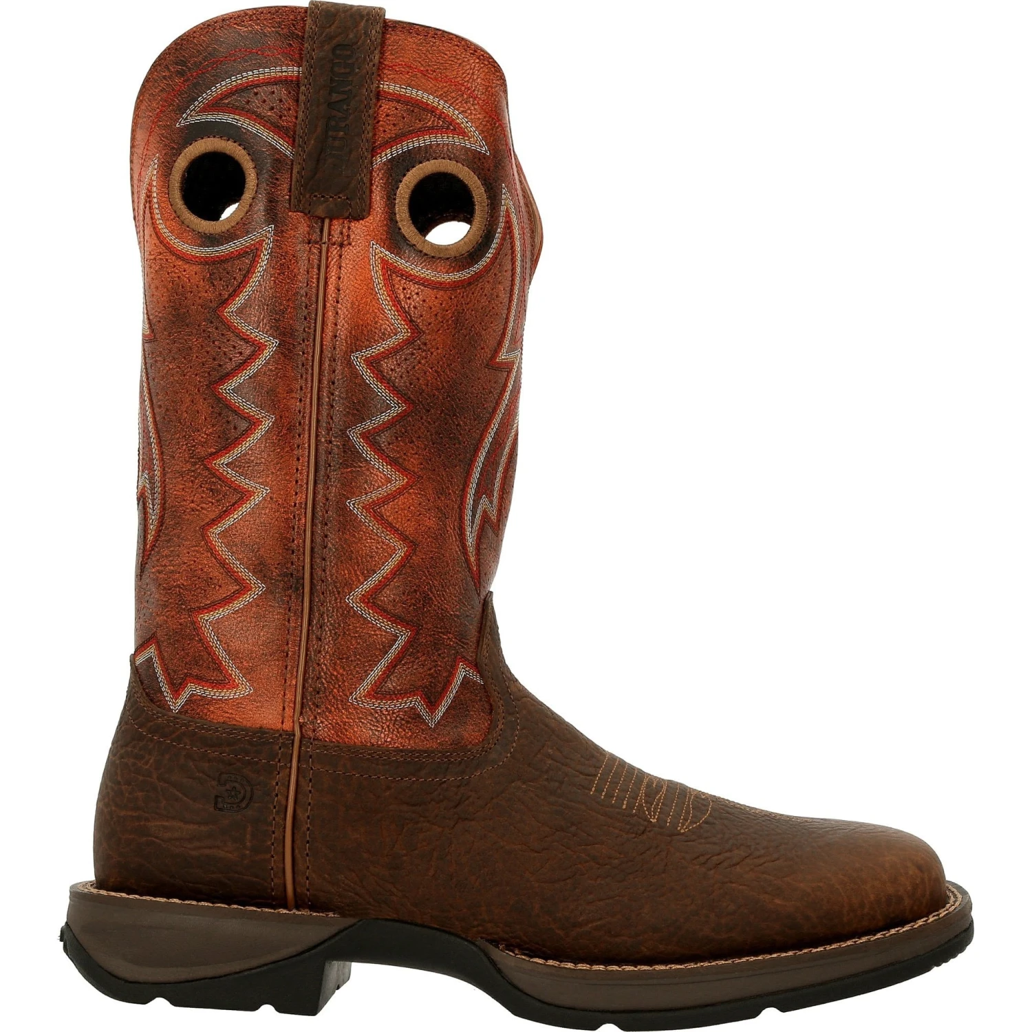 Durango Men's Rebel Ventilated 12" Square Toe Western Boot - DDB0327 2 Durango Men's Rebel Ventilated 12" Square Toe Western Boot - DDB0327 - Image 2