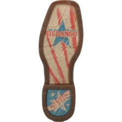 Durango Men's Rebel 12" Sqr Toe Pull-On Western Classic Boot - DDB0328 -Wolverine Sales Shop DDB0328 outsole