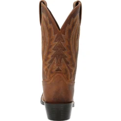 Durango Men's Westward™ 11" Square Toe Western Boot - Cognac - DDB0352 -Wolverine Sales Shop DDB0352 back