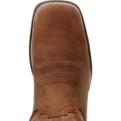 Durango Men's Westward™ 11" Square Toe Western Boot - Cognac - DDB0352 -Wolverine Sales Shop DDB0352 birdseye