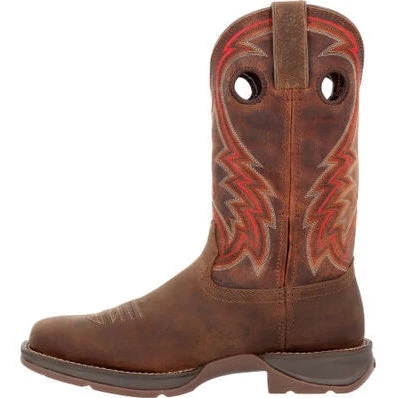 Durango Men's Rebel 12" Square Toe Wstrn Work Boot -Dark Chestnut- DDB0393 3 Durango Men's Rebel 12" Square Toe Wstrn Work Boot -Dark Chestnut- DDB0393 - Image 3