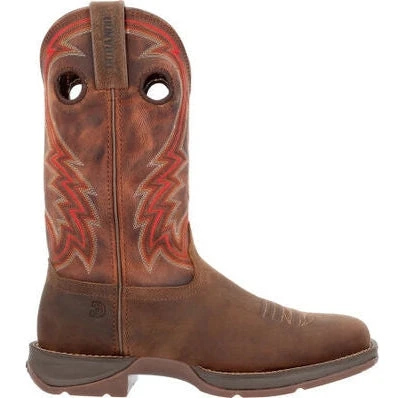 Durango Men's Rebel 12" Square Toe Wstrn Work Boot -Dark Chestnut- DDB0393 2 Durango Men's Rebel 12" Square Toe Wstrn Work Boot -Dark Chestnut- DDB0393 - Image 2