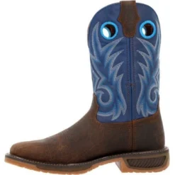 Durango Men's Workhorse 11" Worn Saddle Western Boot -Denim Blue- DDB0400 -Wolverine Sales Shop DDB0400 5 LARGE 1c7c5ea3 1576 413c af78 b8e910a1147b