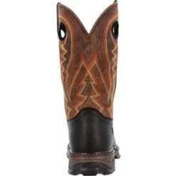 Durango Men's Maverick XPâ„¢ 11" Slip Resist Western Boot -Onyx- DDB0402 -Wolverine Sales Shop DDB0402 4 LARGE ffa8db60 e441 486e 8751 cae40e2855fb