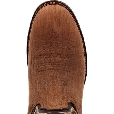 Durango Men's Rebel 12" Round Toe Western Work Boot -Oak Bark- DDB0428 6 Durango Men's Rebel 12" Round Toe Western Work Boot -Oak Bark- DDB0428 - Image 6