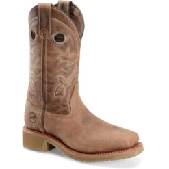 Wolverine Sales Shop 60 Double H Women's Haddie 11" Comp Toe Western Work Boot- Brown - DH2411