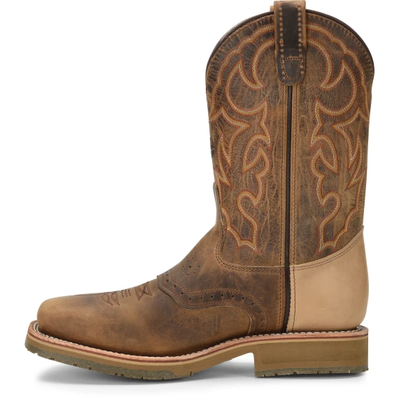 Double H Men's Dwight 11" Steel Toe USA Made Western Work Boot- DH3567 3 Double H Men's Dwight 11" Steel Toe USA Made Western Work Boot- DH3567 - Image 3