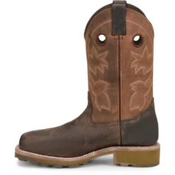 Double H Men's Abner 12" Sqr Toe WP Western Work Boot - Brown - DH4353 8 Double H Men's Abner 12" Sqr Toe WP Western Work Boot - Brown - DH4353 -Wolverine Sales Shop DH4353 500xauto Instep f06a3c3f a311 401b b8e5 39b21d34f6df