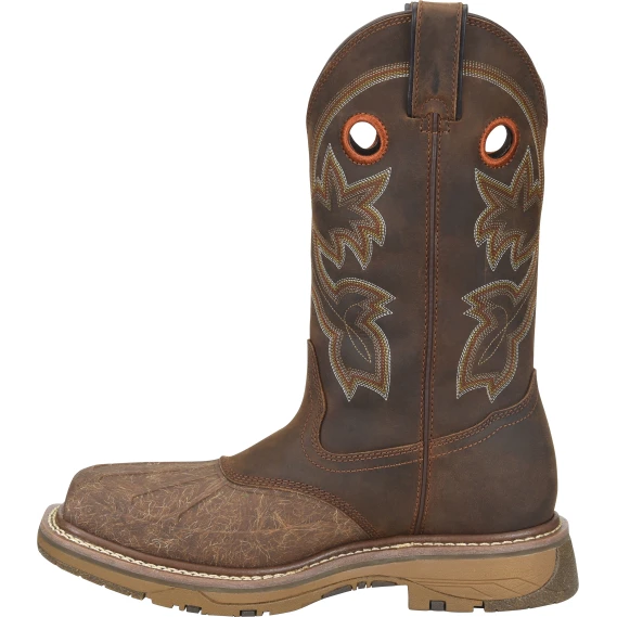 Double H Men's Carlos 13" Comp Toe WP Western Work Boot- Brown- DH5149 3 Double H Men's Carlos 13" Comp Toe WP Western Work Boot- Brown- DH5149 - Image 3