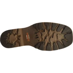 Double H Men's Abner 12" Comp Toe WP Western Work Boot- Brown - DH5353 -Wolverine Sales Shop DH5353 500xauto Outsole