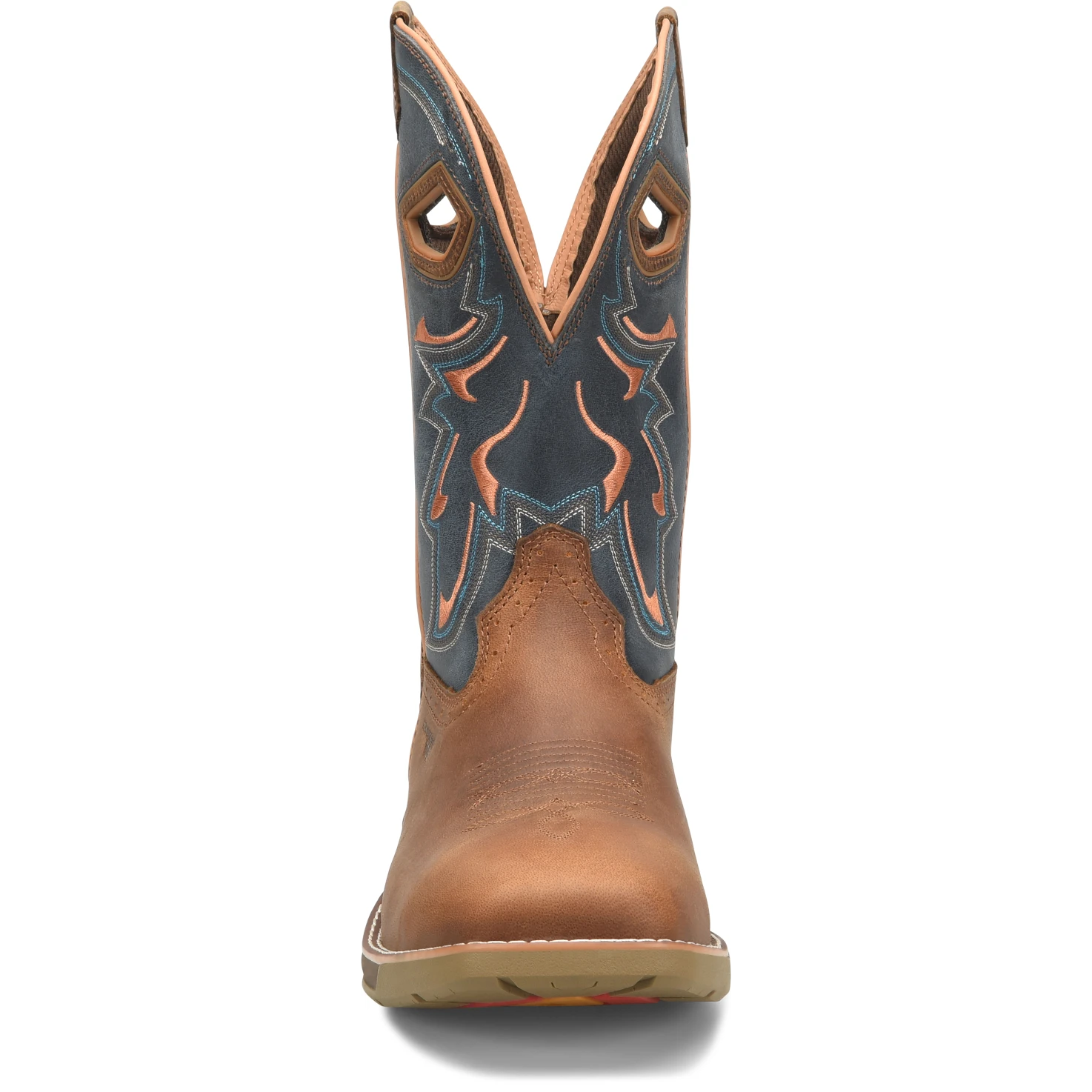 Double H Men's Abner 11" Square Toe WP Western Work Boot Brown- DH5357 5 Double H Men's Abner 11" Square Toe WP Western Work Boot Brown- DH5357 - Image 5