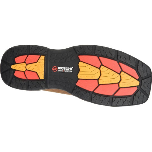 Double H Men's Heisler 5" Square Toe Western Work Boot- Brown - DH5363 6 Double H Men's Heisler 5" Square Toe Western Work Boot- Brown - DH5363 - Image 6