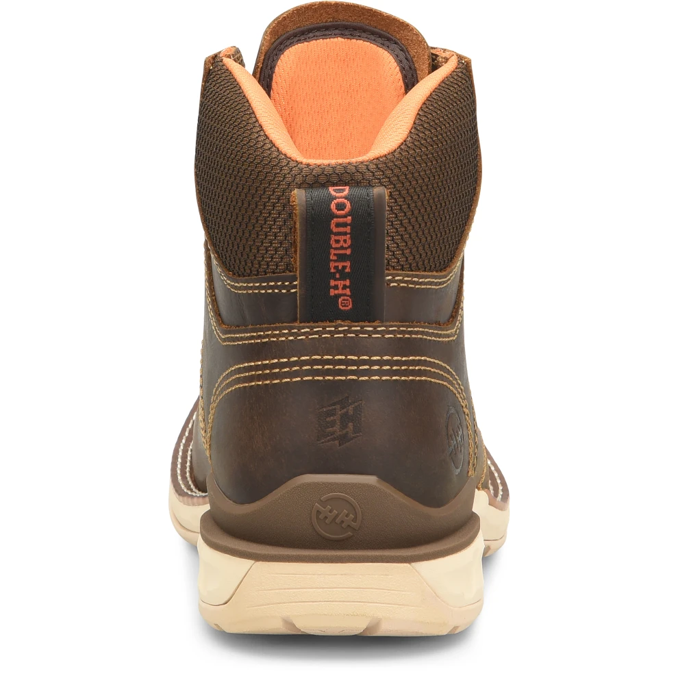 Double H Men's Brunel 6" Comp Toe Western Work Boot - Brown - DH5375 3 Double H Men's Brunel 6" Comp Toe Western Work Boot - Brown - DH5375 - Image 3