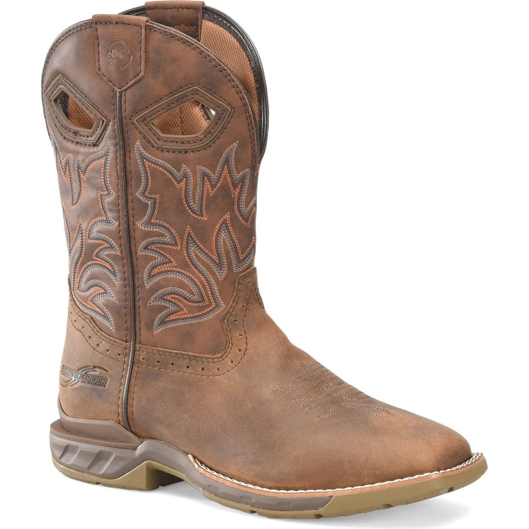 Double H Men's Portal 11" Wide ST Roper Work Boot -Brown- DH5382 1 Double H Men's Portal 11" Wide ST Roper Work Boot -Brown- DH5382