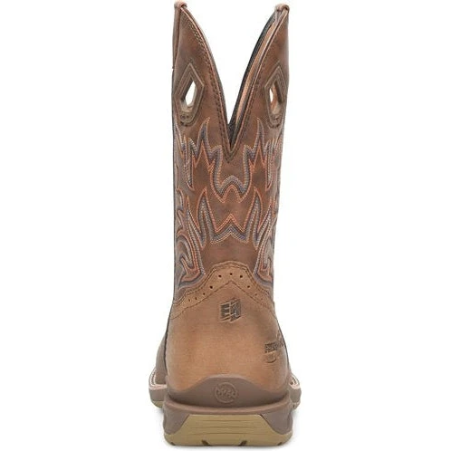 Double H Men's Portal 11" Wide ST Roper Work Boot -Brown- DH5382 3 Double H Men's Portal 11" Wide ST Roper Work Boot -Brown- DH5382 - Image 3