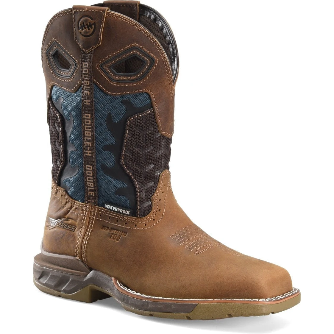 Double H Women's Watcher 10" WP Comp Toe Roper Work Boot -Brown- DH5392 1 Double H Women's Watcher 10" WP Comp Toe Roper Work Boot -Brown- DH5392
