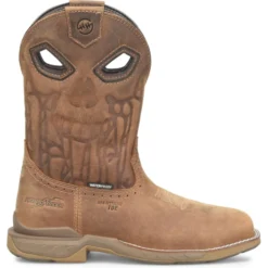 Double H Men's Lycan 11" Comp Toe WP Roper Work Boot -Brown- DH5398