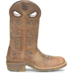 Double H Men's Cleave 12" Comp Toe WP Western Work Boot - Brown - DH5422