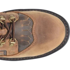 Double H Men's Brigand 6" Comp Toe WP Lacer Work Boot -Brown- DH5424 -Wolverine Sales Shop DH5424 500xauto Top