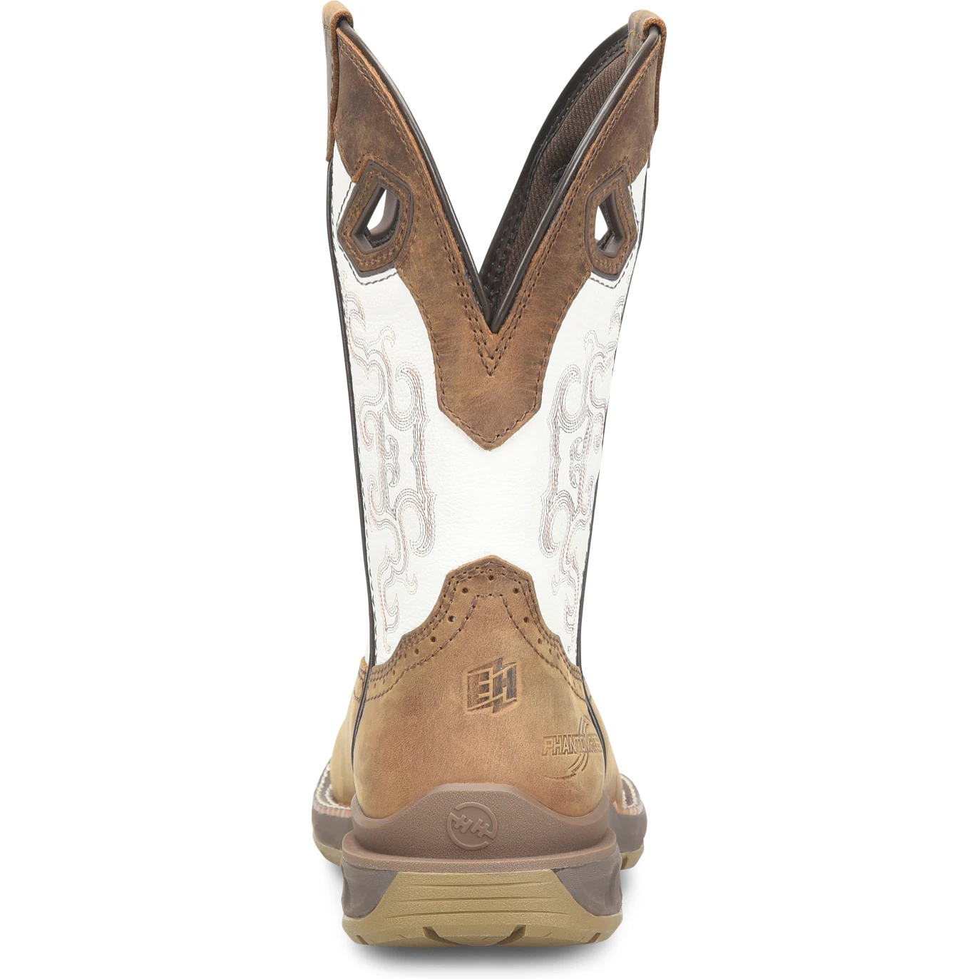 Double H Women's Brave 10" Wide ST Western Work Boot -Brown- DH5425 4 Double H Women's Brave 10" Wide ST Western Work Boot -Brown- DH5425 - Image 4