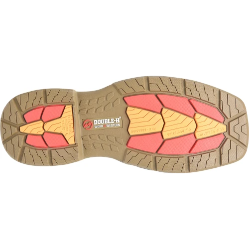 Double H Women's Brave 10" Wide ST Western Work Boot -Brown- DH5425 6 Double H Women's Brave 10" Wide ST Western Work Boot -Brown- DH5425 - Image 6