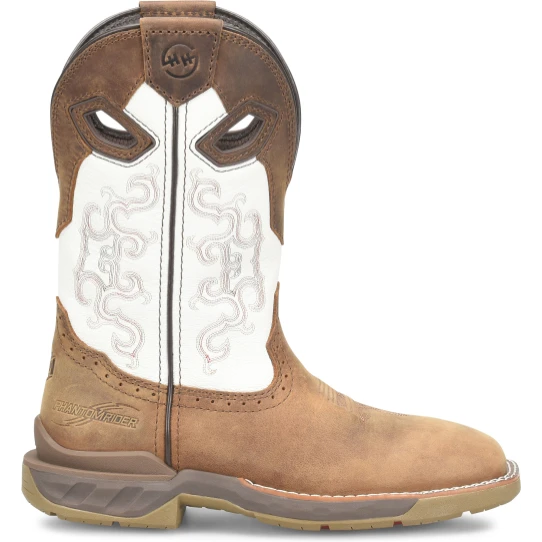 Double H Women's Brave 10" Wide ST Western Work Boot -Brown- DH5425 1 Double H Women's Brave 10" Wide ST Western Work Boot -Brown- DH5425