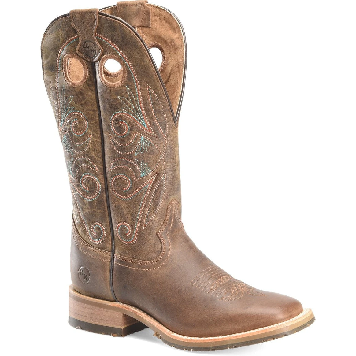 Double H Women's Grace 12" Wide ST Roper Work Boot - Brown - DH7030 1 Double H Women's Grace 12" Wide ST Roper Work Boot - Brown - DH7030