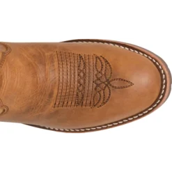 Double H Men's Toscosa 11" R Toe Slip Resist Roper Work Boot -Tan- DH8552 -Wolverine Sales Shop DH8552 500xauto Top