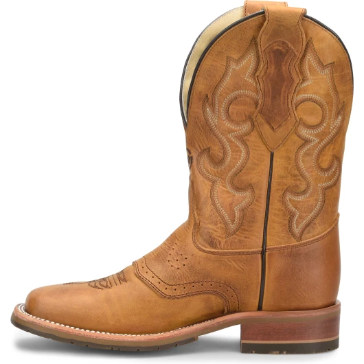 Double H Men's Oldtown Folklore 11" ST Roper Work Boot -Brown- DH8560 2 Double H Men's Oldtown Folklore 11" ST Roper Work Boot -Brown- DH8560 - Image 2