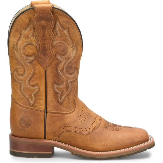 Double H Men's Oldtown Folklore 11" ST Roper Work Boot -Brown- DH8560 1 Double H Men's Oldtown Folklore 11" ST Roper Work Boot -Brown- DH8560