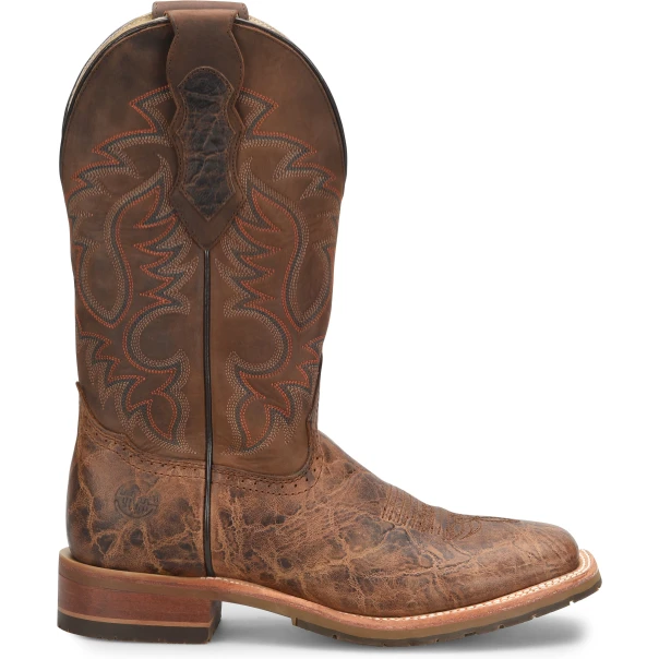 Double H Men's Bregman 12" Wide Square Toe Roper Work Boot -Brown- DH8645 1 Double H Men's Bregman 12" Wide Square Toe Roper Work Boot -Brown- DH8645