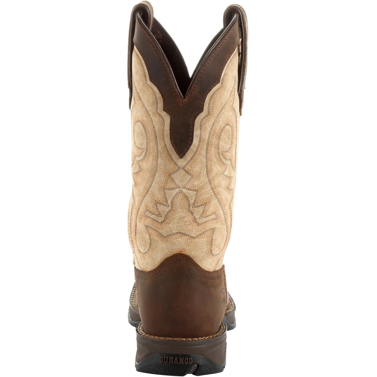 Durango Women's Lady Rebel 11" Square Toe Western Boot- Brown- DRD0332 4 Durango Women's Lady Rebel 11" Square Toe Western Boot- Brown- DRD0332 - Image 4
