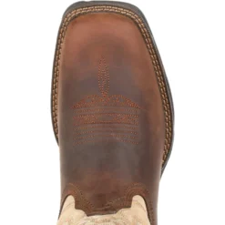 Durango Women's Lady Rebel 11" Square Toe Western Boot- Brown- DRD0332 12 Durango Women's Lady Rebel 11" Square Toe Western Boot- Brown- DRD0332 -Wolverine Sales Shop DRD0332 birdseye