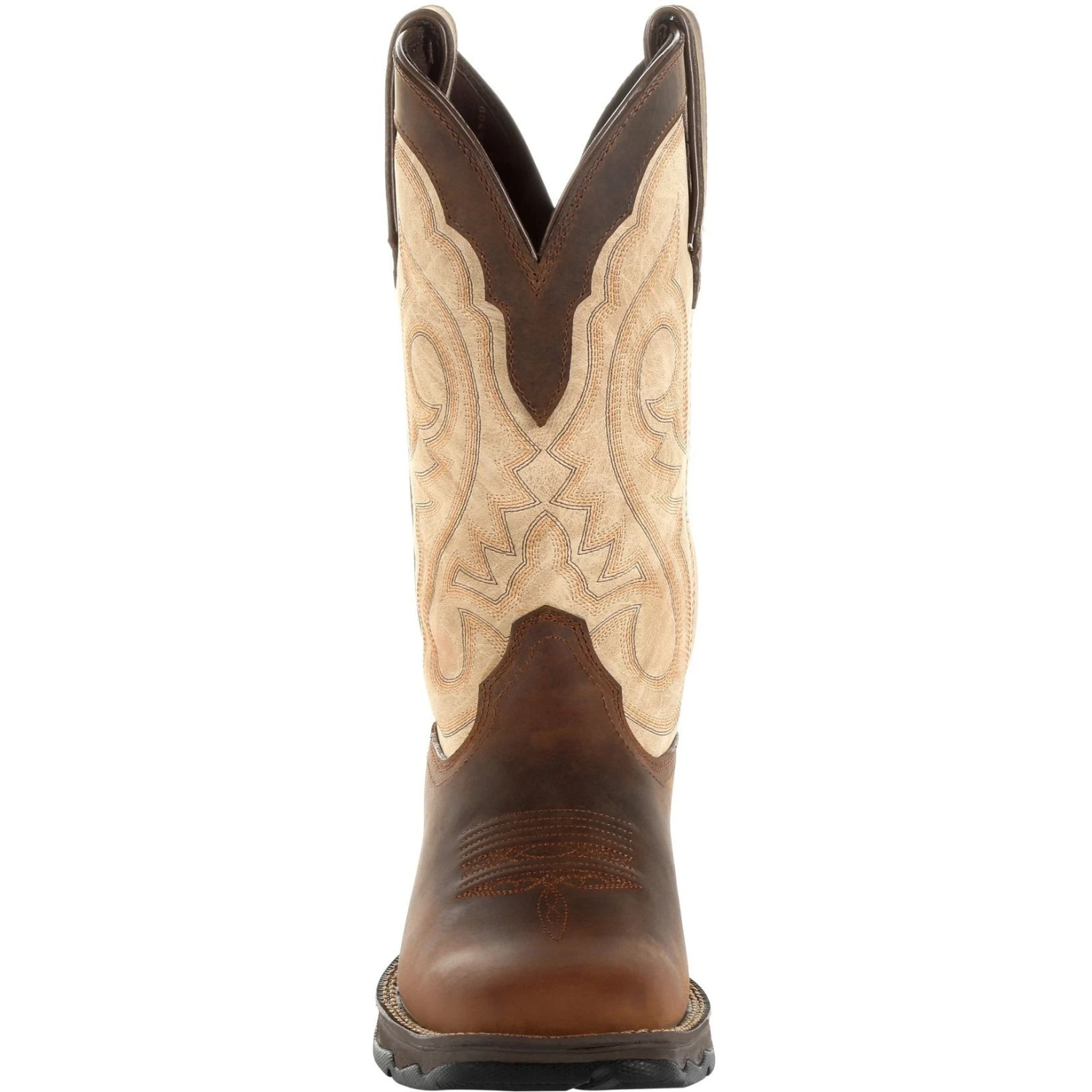 Durango Women's Lady Rebel 11" Square Toe Western Boot- Brown- DRD0332 2 Durango Women's Lady Rebel 11" Square Toe Western Boot- Brown- DRD0332 - Image 2