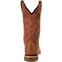 Durango Women's Arena Pro 12" Square Toe Western Boot Chestnut DRD0380 10 Durango Women's Arena Pro 12" Square Toe Western Boot Chestnut DRD0380 -Wolverine Sales Shop DRD0380 back