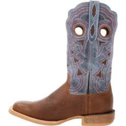 Durango Women's Lady Rebel Pro™ 12" Soft Toe Western Boot - DRD0422 10 Durango Women's Lady Rebel Pro™ 12" Soft Toe Western Boot - DRD0422 -Wolverine Sales Shop DRD0422 instep profile
