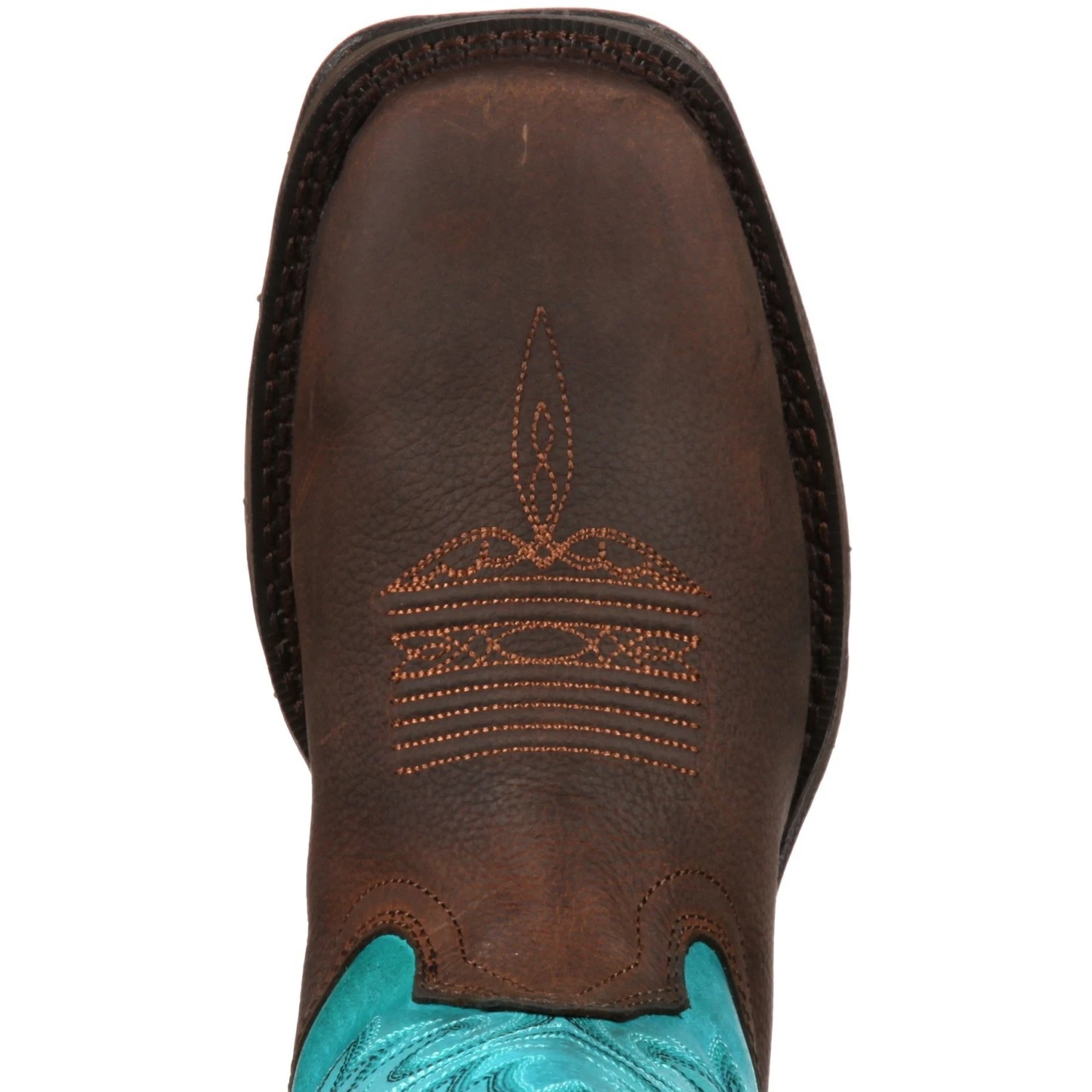 Durango Women's Lady Rebel 10" Steel Toe Western Boot- Brown - DWRD022 6 Durango Women's Lady Rebel 10" Steel Toe Western Boot- Brown - DWRD022 - Image 6