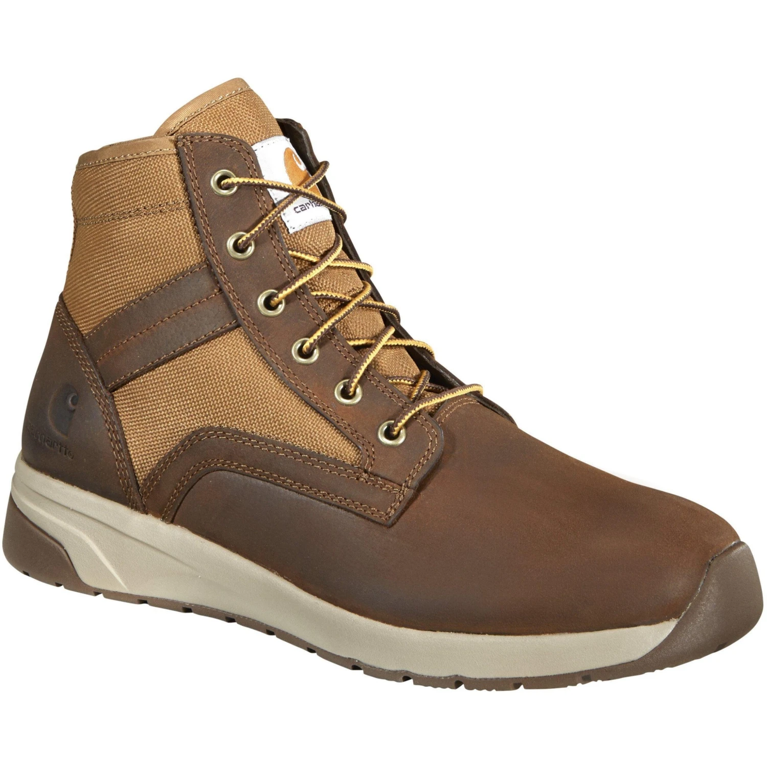 Carhartt Men's Force 5" Nano Comp Toe Work Boot - Brown - FA5415-M 1 Carhartt Men's Force 5" Nano Comp Toe Work Boot - Brown - FA5415-M