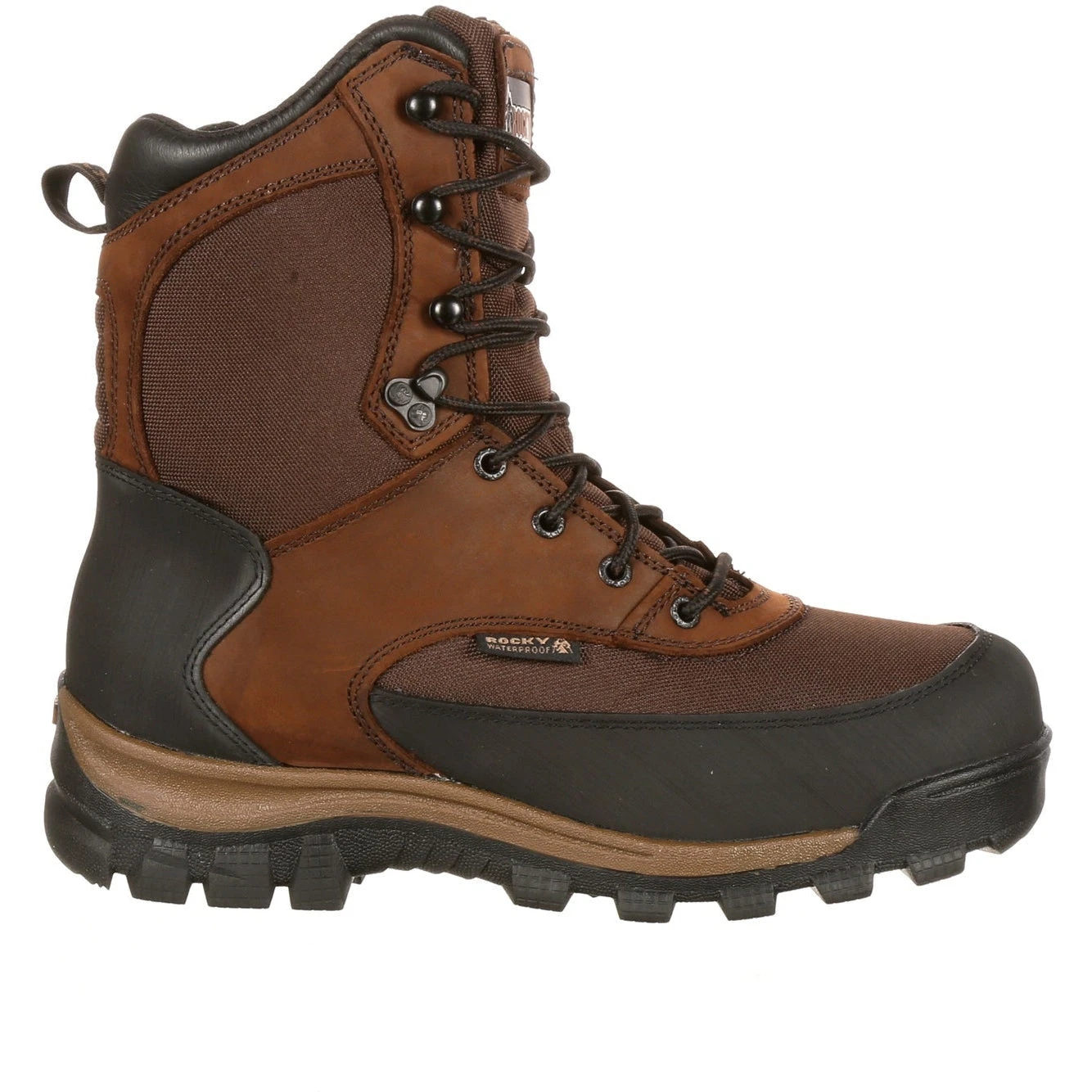 Rocky Men's Core 8" WP 800G Ins Outdoor Boot - Brown - FQ0004753 2 Rocky Men's Core 8" WP 800G Ins Outdoor Boot - Brown - FQ0004753 - Image 2