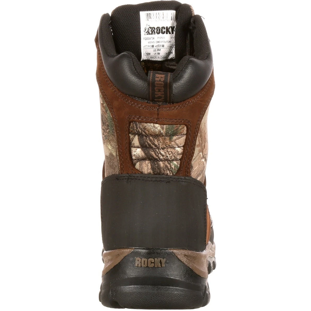 Rocky Men's Core 8" WP 400G Ins Outdoor Hunt Boot - Brown - FQ0004754 3 Rocky Men's Core 8" WP 400G Ins Outdoor Hunt Boot - Brown - FQ0004754 - Image 3