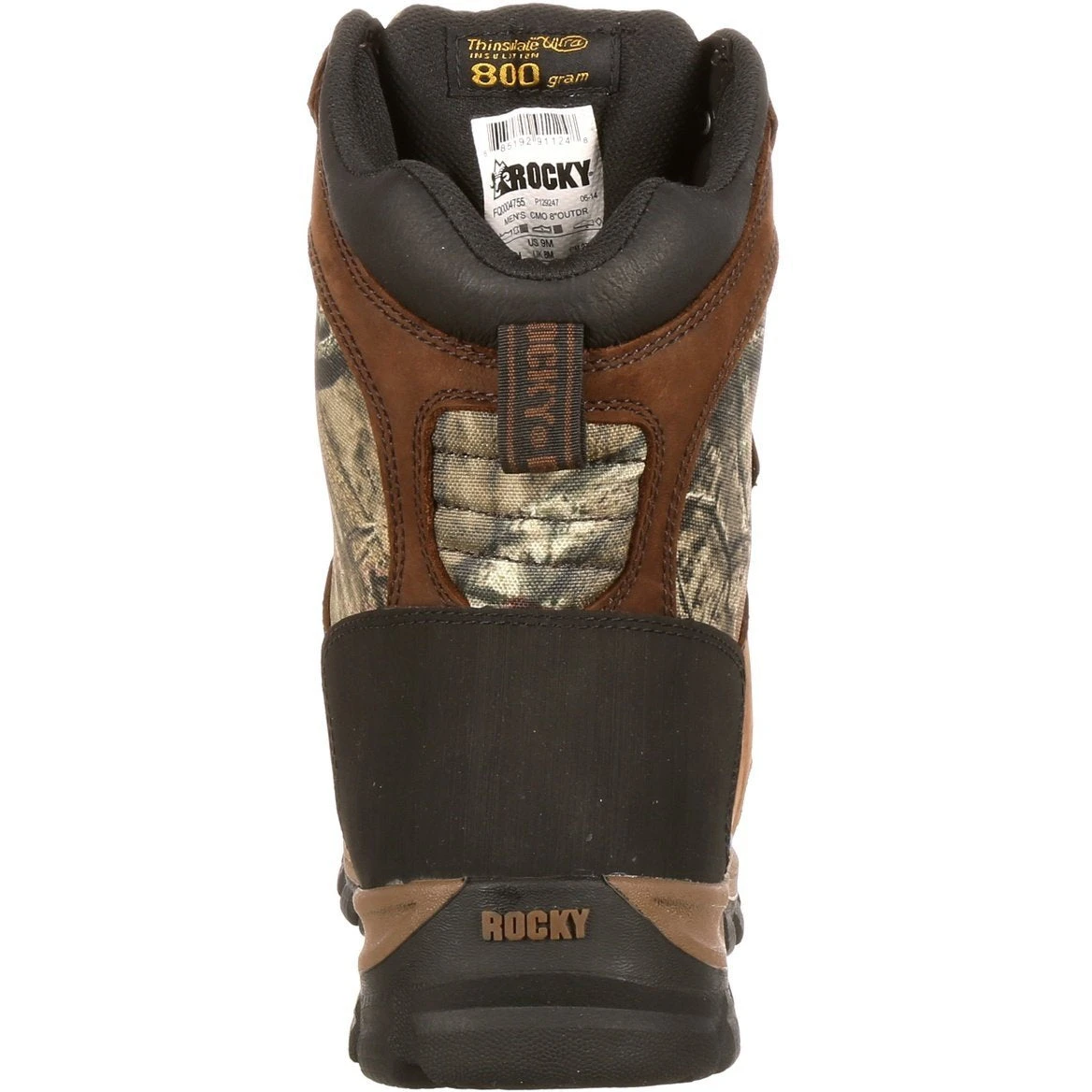 Rocky Men's Core 8" WP 800G Thinsulate Hunt Boot - Brown - FQ0004755 3 Rocky Men's Core 8" WP 800G Thinsulate Hunt Boot - Brown - FQ0004755 - Image 3