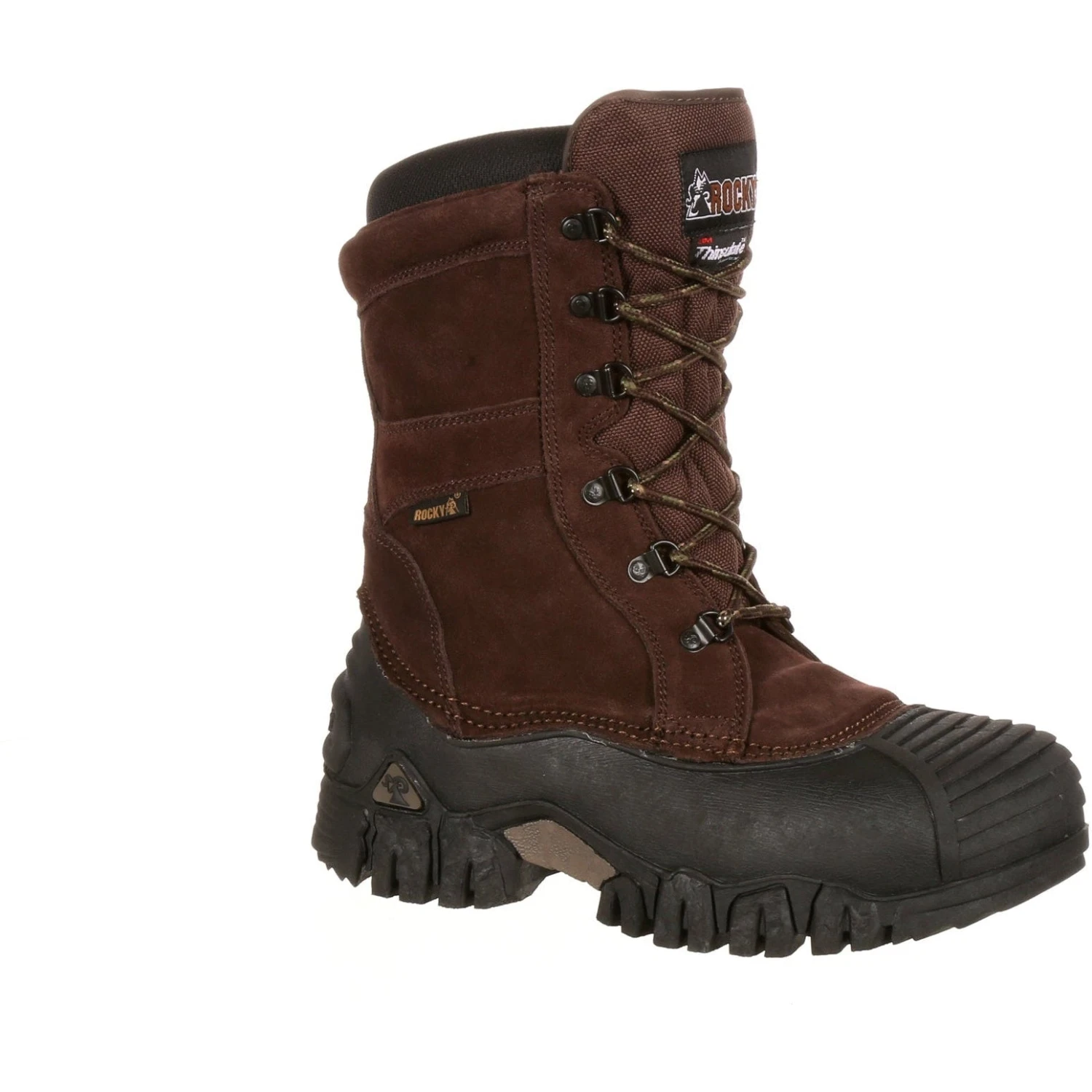 Rocky Men's Jasper Trac 10" WP 200G Ins Outdoor Boot- Brown- FQ0004799 1 Rocky Men's Jasper Trac 10" WP 200G Ins Outdoor Boot- Brown- FQ0004799