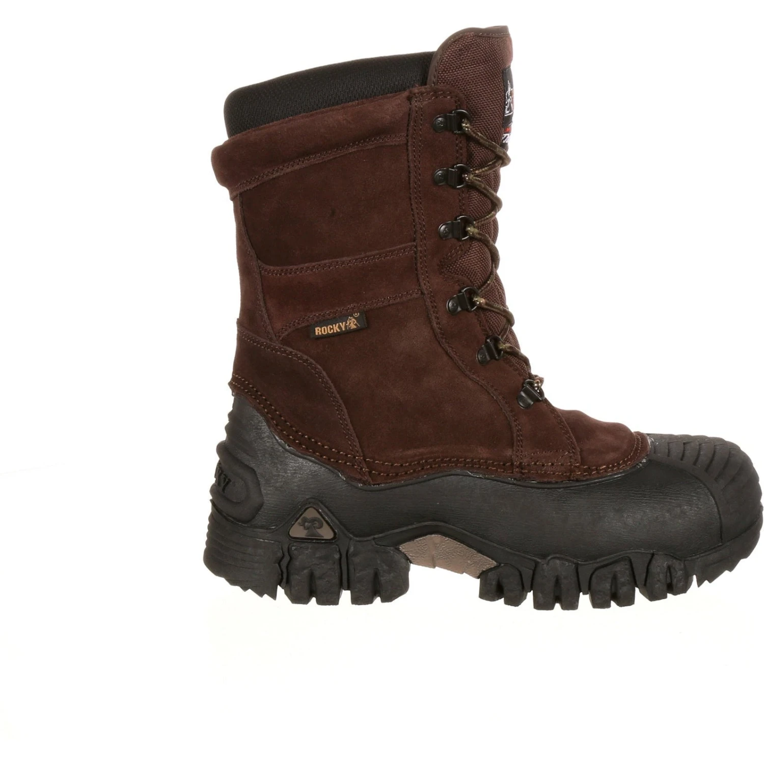 Rocky Men's Jasper Trac 10" WP 200G Ins Outdoor Boot- Brown- FQ0004799 2 Rocky Men's Jasper Trac 10" WP 200G Ins Outdoor Boot- Brown- FQ0004799 - Image 2