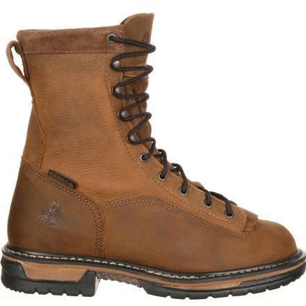 Rocky Men's Ironclad 8" Waterproof Work Boot - Brown - FQ0005698 2 Rocky Men's Ironclad 8" Waterproof Work Boot - Brown - FQ0005698 - Image 2