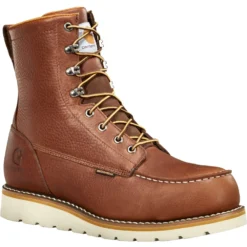 Carhartt Men's 8" Waterproof Steel Toe Wedge Boot - Redwood - FW8275-M